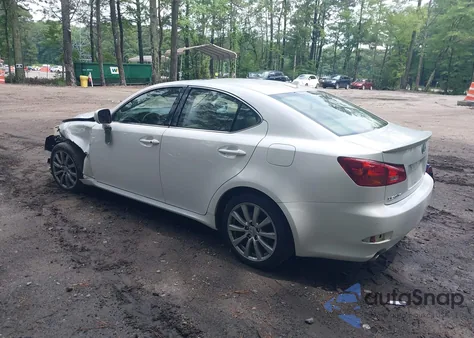 2008 Lexus Is 250 z USA, uszkodzony, nr VIN JTHCK262685022061